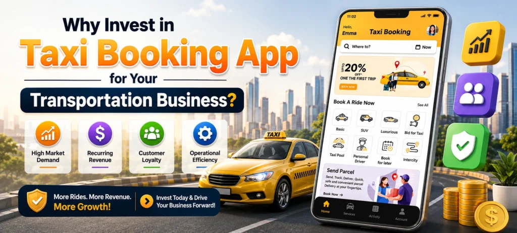 Why Invest in a Taxi Booking App for Your Transportation Business Why Invest in a Taxi Booking App for Your Transportation Business