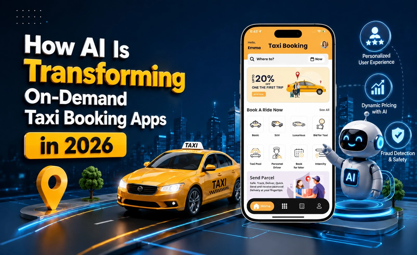 on-demand taxi booking app