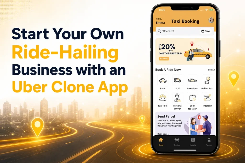 Uber Clone Script for a Scalable Taxi Business