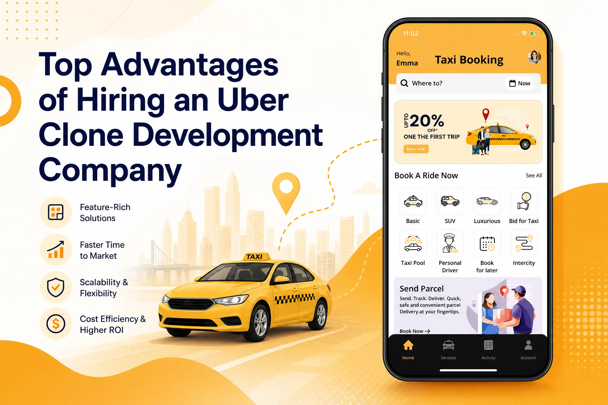 hire uber clone development company
