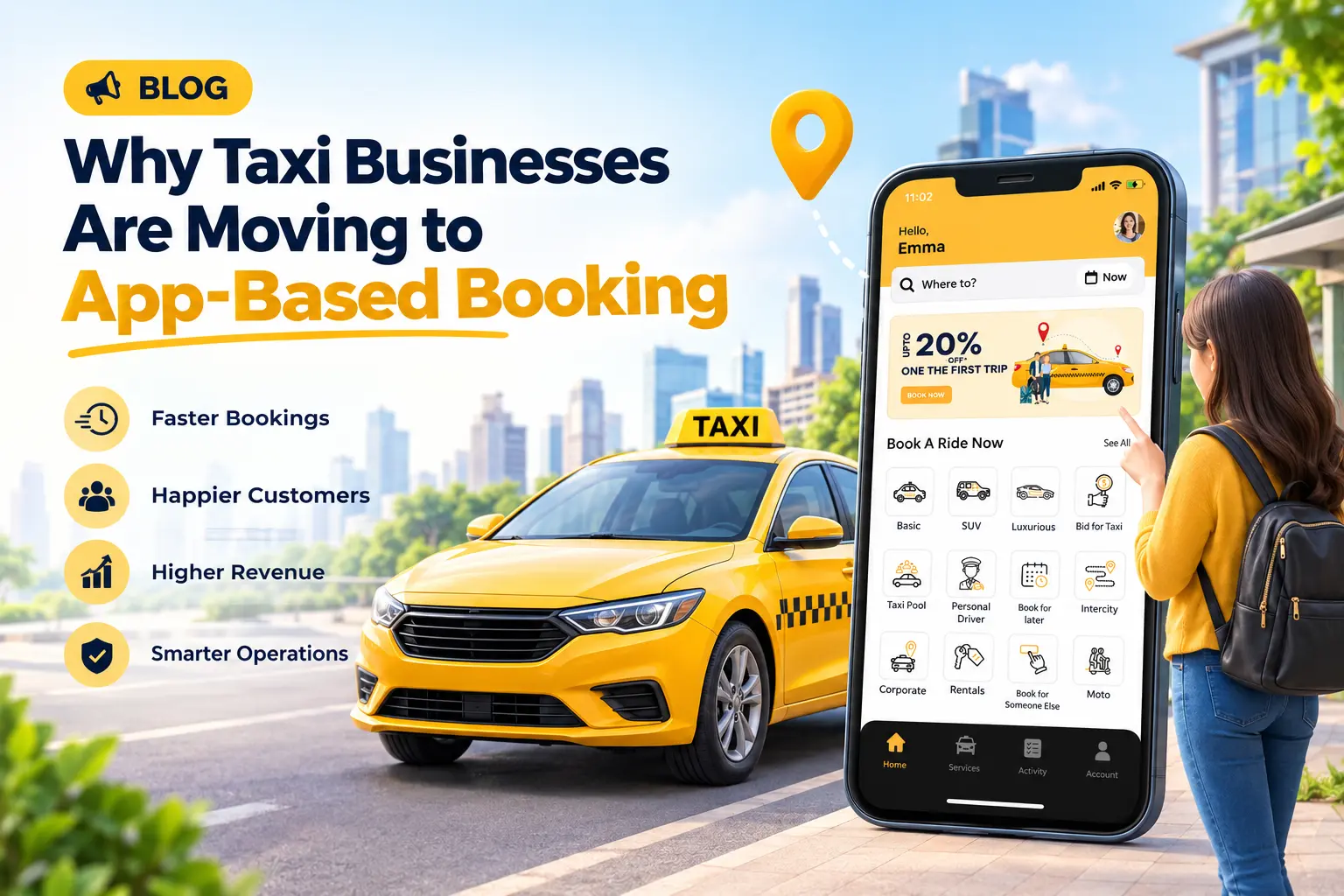 Why Taxi Businesses Are Moving to App-Based Booking