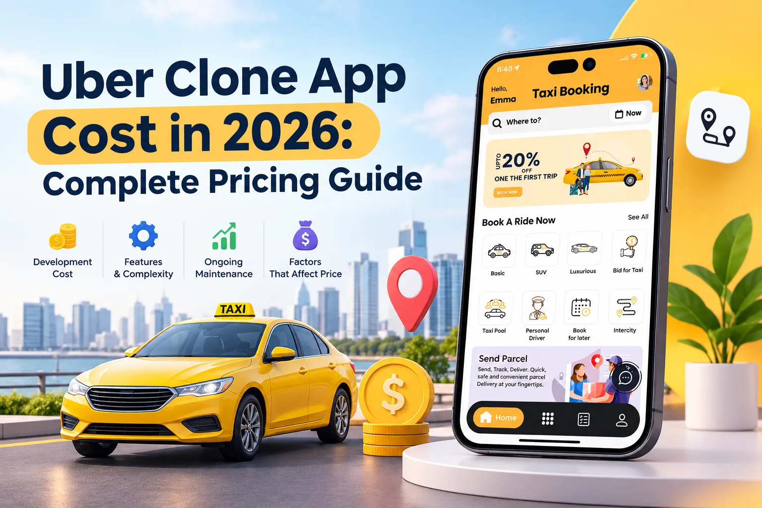 How Much Does an Uber Clone App Cost